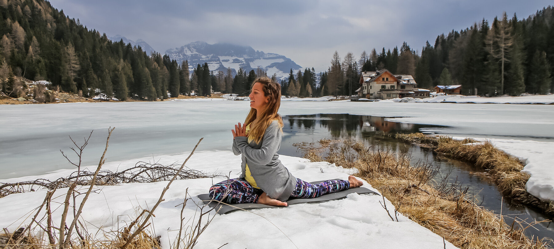 Sensory walks through the Brenta Dolomites in winter