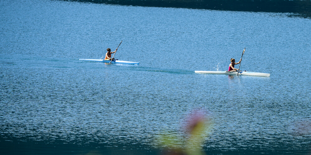 Kanufahren am Ledrosee