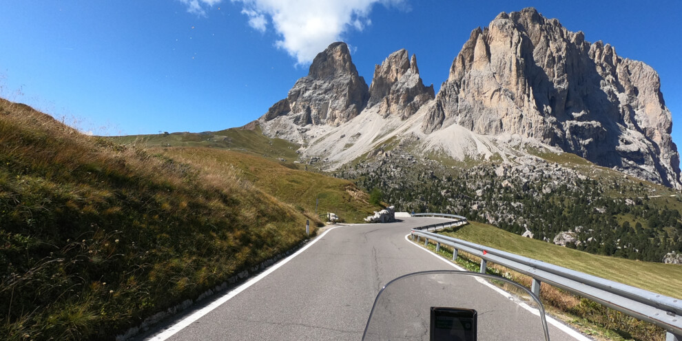 Vista sulle Dolomiti 