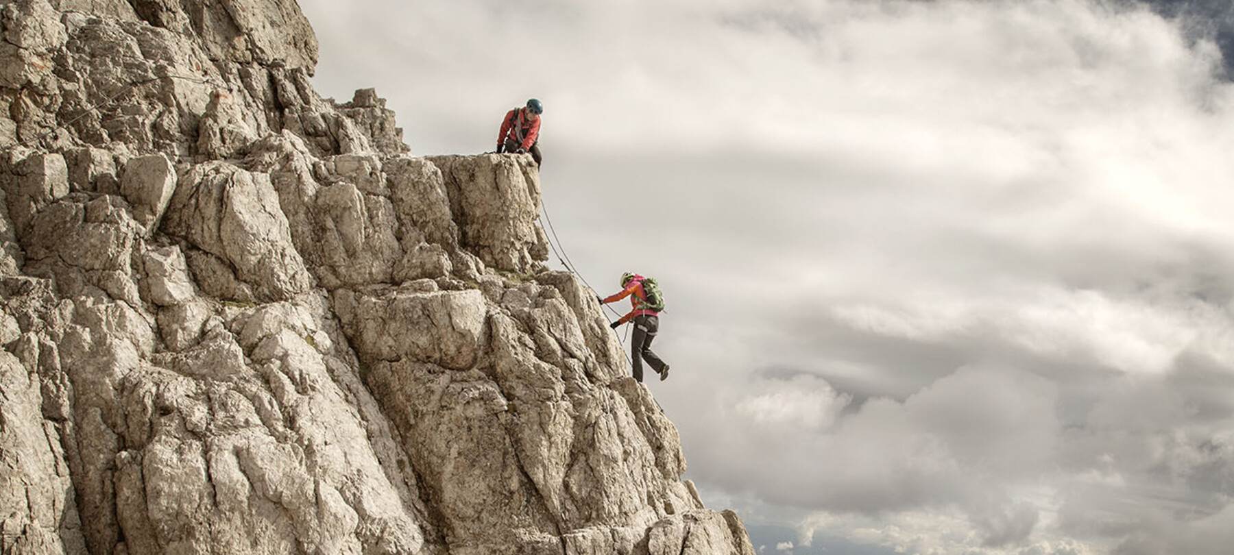 Bergsteigen in den Dolomiten – die Via delle Normali