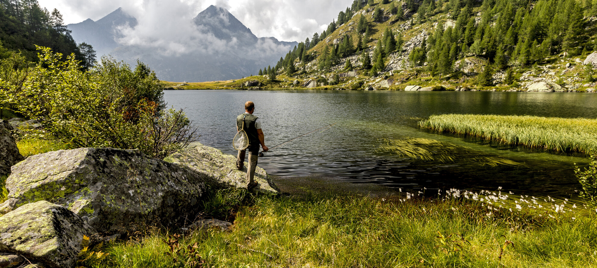 Pesca in Val Daone | © Roberto Bragotto