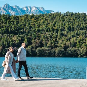 Walk - Fishermen's Path at Lake Levico | © APT Valsugana e Lagorai