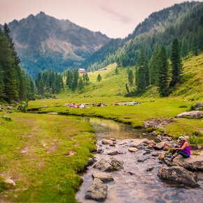 Rio Caldenave e Rifugio Caldenave | © APT Valsugana e Lagorai