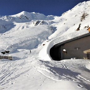 Cima Lavazzè con gli sci alpinismo, Val di Non Trentino | © APT Val di Non 