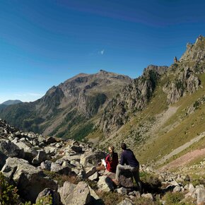 Sadole Pass - Panorama of Cardinal Spitze | © APT Fiemme Cembra