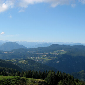 L'altopiano di Lavarone dal Passo della Vena | © Unknown