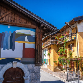8 - In Guardia, das bemalte Dorf | © Azienda per il Turismo Alpe Cimbra