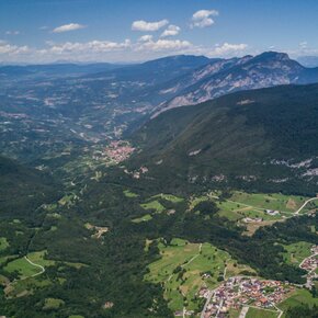 Panorama su Cavedago | © APT Dolomiti di Brenta e Paganella