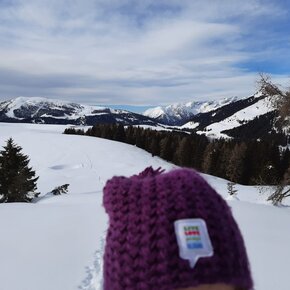 Snowshoeing - Brocon Pass with view | © APT Valsugana e Lagorai