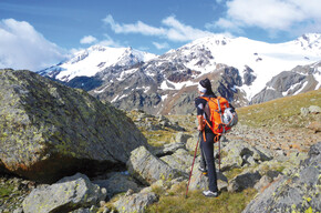 Trekking in the Stelvio National Park | © APT Valli di Sole, Peio e Rabbi