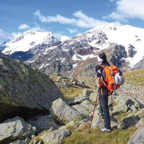 Trekking in the Stelvio National Park | © APT Valli di Sole, Peio e Rabbi