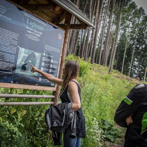 Ring route within the Laghestel Nature Reserve | © Azienda per il Turismo Altopiano di Piné e Valle di Cembra