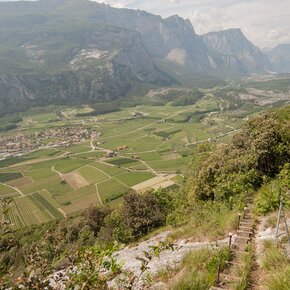 Descent - section with rope | © Garda Trentino