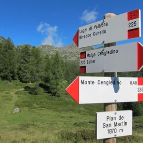 Monte Cengledino. | © TRACCIAtour srl