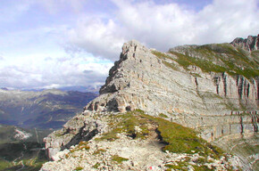 Gratübergang auf dem Sentiero Vidi | © APT Madonna di Campiglio, Pinzolo, Val Rendena