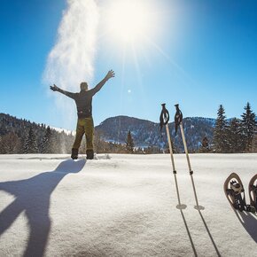 Snowshoeing at Tremalzo | © Garda Trentino