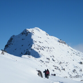 Cima Tombea con le ciaspole | © APT Madonna di Campiglio, Pinzolo, Val Rendena