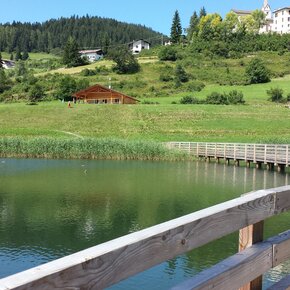 Anello dal centro di Cavareno ai Laghetti dei Masi di Ruffrè passando per la valle del Linòr | © APT Val di Non 