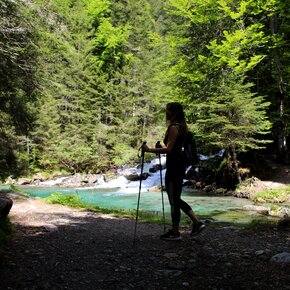 Walking lungo il fiume Sarca di Nambrone | © Madonna di Campiglio Azienda per il Turismo 