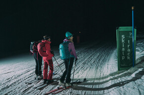 Skialp track by night | © Madonna di Campiglio Azienda per il Turismo 