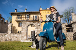 Vespa Wine Tour | © APT Rovereto Vallagarina Monte Baldo