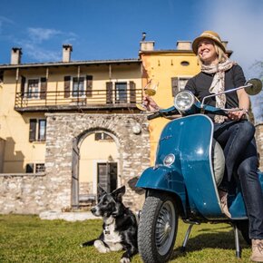 Vespa Wine Tour | © APT Rovereto Vallagarina Monte Baldo