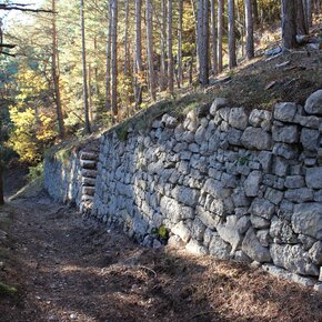 Senter dei Seradini - muretti a secco | © APT Rovereto Vallagarina Monte Baldo