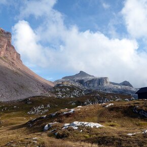 Costanzi Bivouac and Benon Peak | © APT Madonna di Campiglio, Pinzolo, Val Rendena