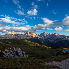 Overview of the Brenta Dolomites from Mount Spinale | © APT Madonna di Campiglio, Pinzolo, Val Rendena