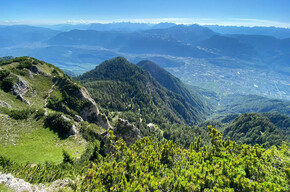 Anello del Roen passando per la Ferrata del Monte Roen e il Sentiero attrezzato dei Camosci | © APT Val di Non 