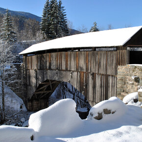 Covered bridge | © APT Val di Fiemme