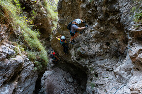 Ferrata Rio Secco | © APT Paganella