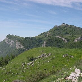 Corne di Bes and Corna Piana | © APT Rovereto Vallagarina Monte Baldo