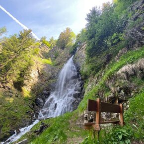 Cascata Piz del Pai | © APT Valli di Sole, Peio e Rabbi