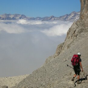 Brenta Trek - Tappa 2 - RIf. Brentei – RIf. XII Apostoli | © APT Madonna di Campiglio, Pinzolo, Val Rendena