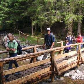 Passeggiata sulla passerella | © APT Valsugana e Lagorai