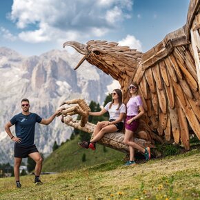 Art at altitude Buffaure ©Archivio Funivie Buffaure S.P.A. | © APT Val di Fassa