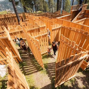 Labyrinth "Buffy's Den" ©Archivio Funivie Buffaure S.P.A. | © APT Val di Fassa