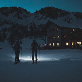 Skialp by night Pradalago | © APT Madonna di Campiglio, Pinzolo, Val Rendena