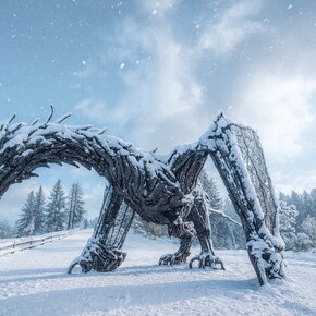 Dragon Path - Drago Vaia Regeneration - Departure from Frazione Bertoldi | © Azienda per il Turismo Alpe Cimbra