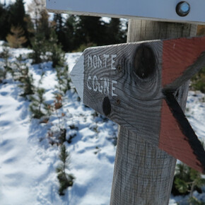 Trekking to Monte Cogne in winter | © APT Trento 