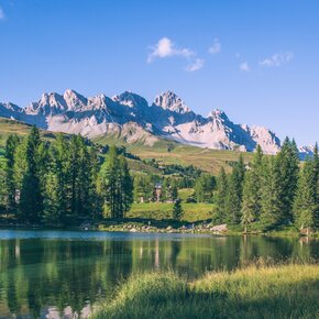 Moena - Lago Passo San Pellegrino ©Archivio APT Val di Fassa | © APT Val di Fassa
