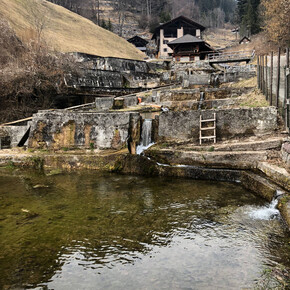 Le vasche della vecchia pescicoltura | © APT Madonna di Campiglio, Pinzolo, Val Rendena