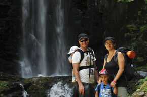 Cascata del Lupo for children | © APT Trento 