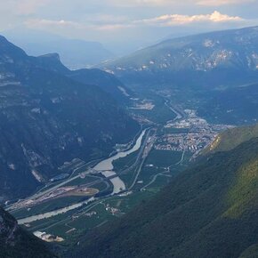 busoni/passo della morte - view of the Vallagarina - ph Andrea Fattorelli | © APT Rovereto Vallagarina Monte Baldo