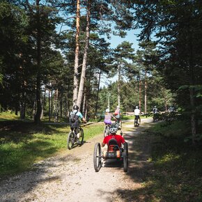 Handbike - Giro dell'Otto e Stalle | © APT Dolomiti di Brenta e Paganella