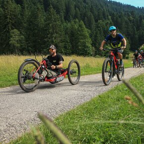Handbike - Nembia and Madonna del Caravaggio | © APT Dolomiti di Brenta e Paganella