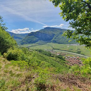panorama da Servis - ph ass. PLF Pomarolo | © APT Rovereto Vallagarina Monte Baldo