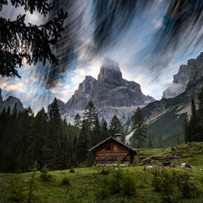 Malga Brenta Alta and Crozzon di Brenta | © Madonna di Campiglio Azienda per il Turismo 
