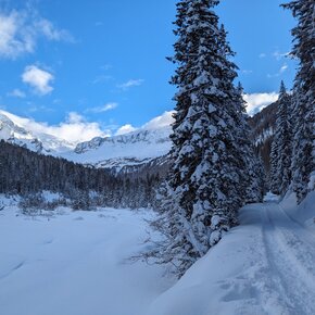 Dawn of Canazei - Baita Locia Contrin - Val Contrin ©Archivio APT Val di Fassa | © APT Val di Fassa